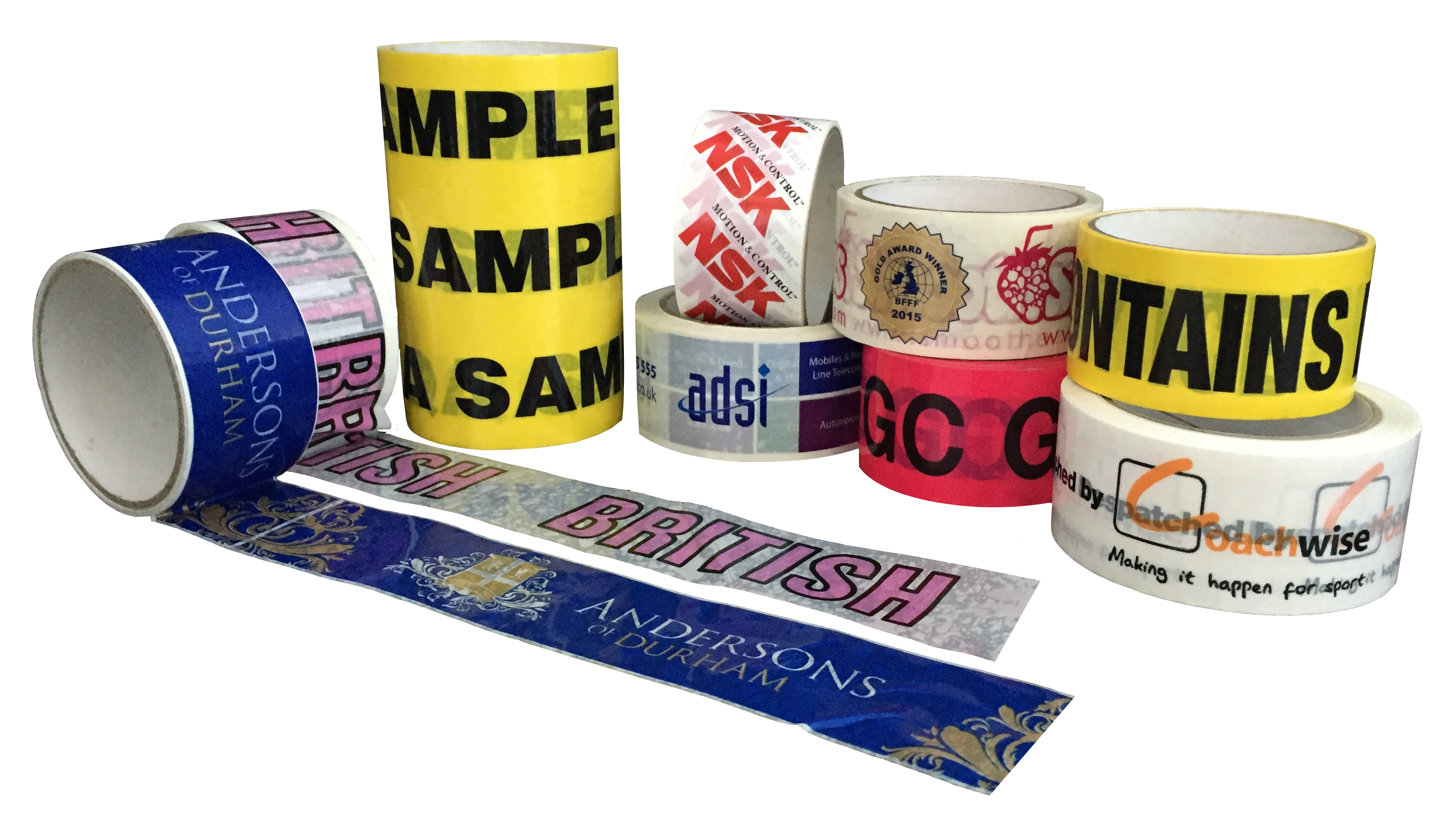 custom-printed packaging tape